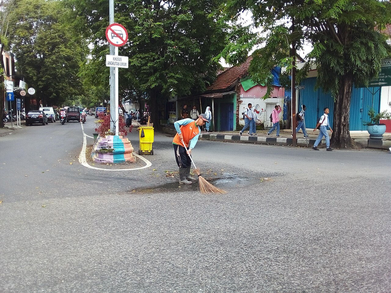 Pengelolaan sampah dendang